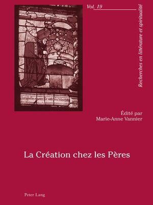 cover image of La Création chez les Pères